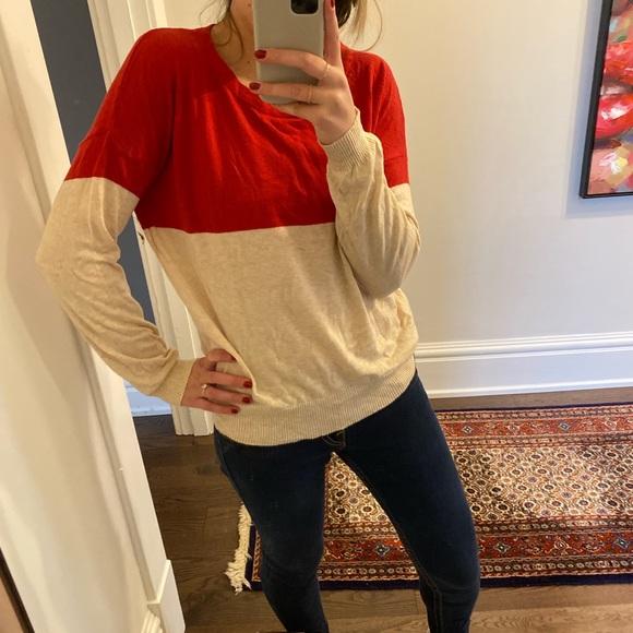 Vintage - Colour Block Sweater - Picture 5 of 7